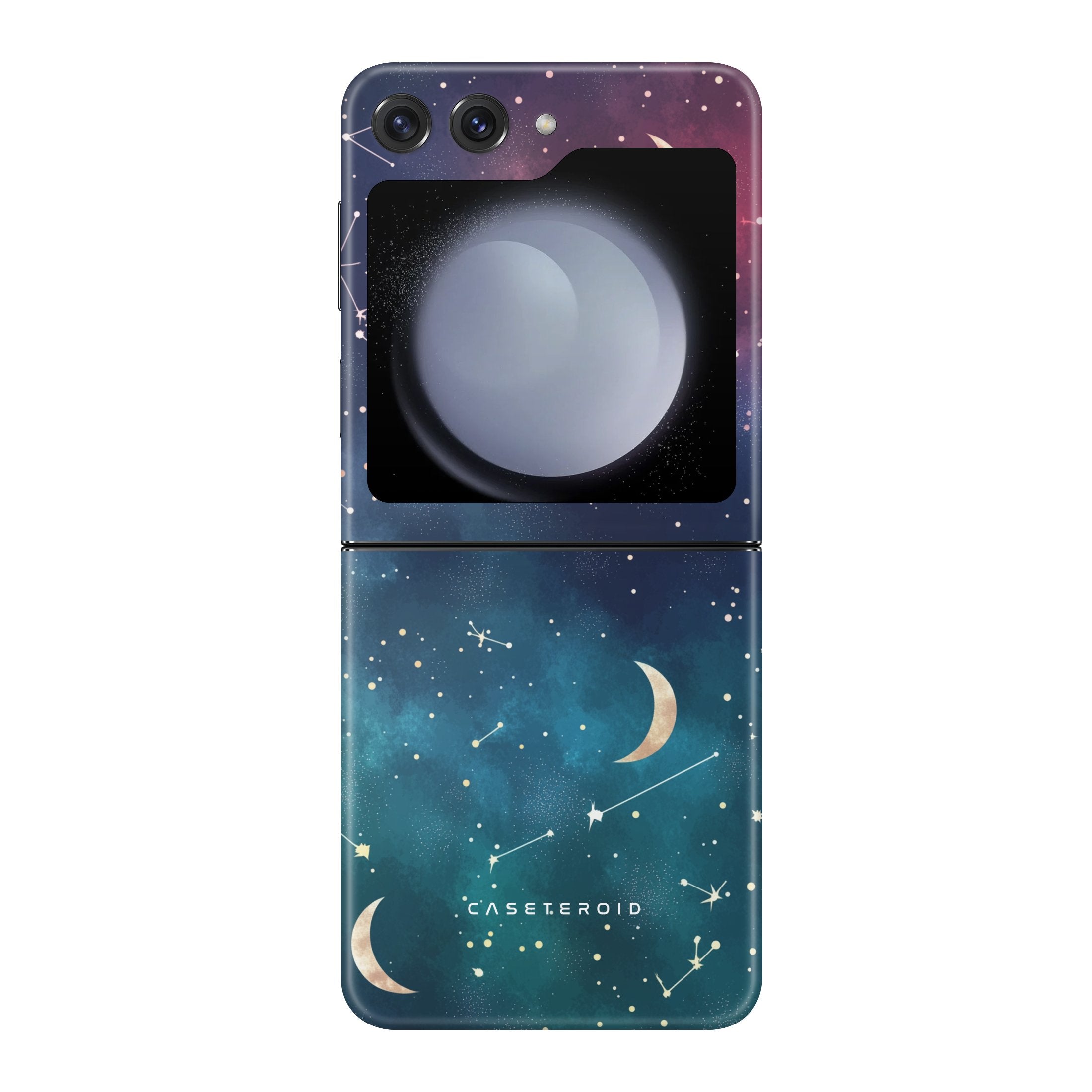 Cosmic Moonlit Pattern - Samsung Galaxy Z Flip 5 Case