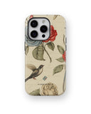 Crimson Azure Rosewing MagSafe Tough Case for iPhone 15 Pro - CASETEROID