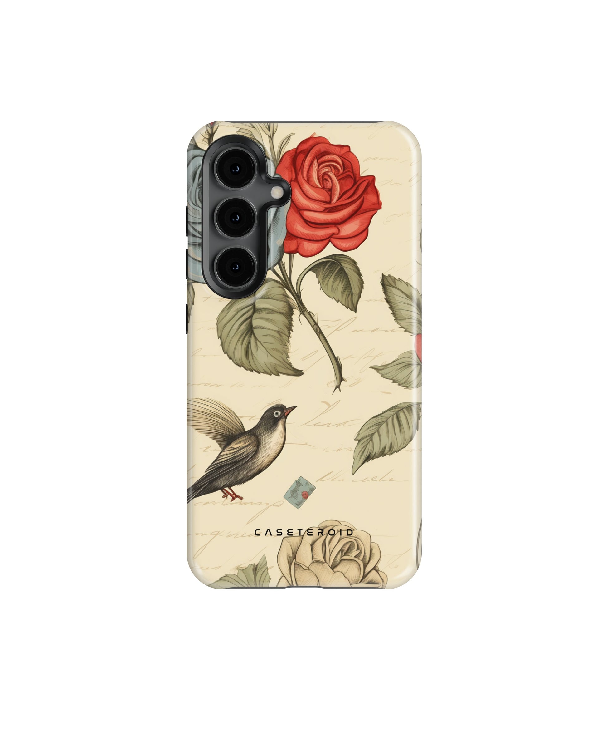 Crimson Azure Rosewing Tough Case for Samsung Galaxy S24 - CASETEROID