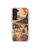 Desert Stallion Silhouette Tough Case for Samsung Galaxy S23 Plus - CASETEROID