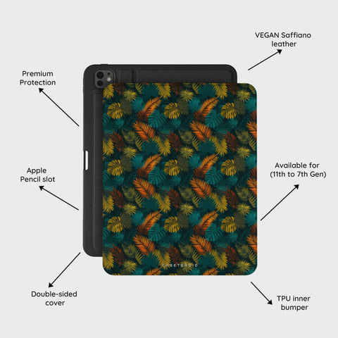 Tropico Noir - iPad Pro 13 (8th/7th Gen) Case