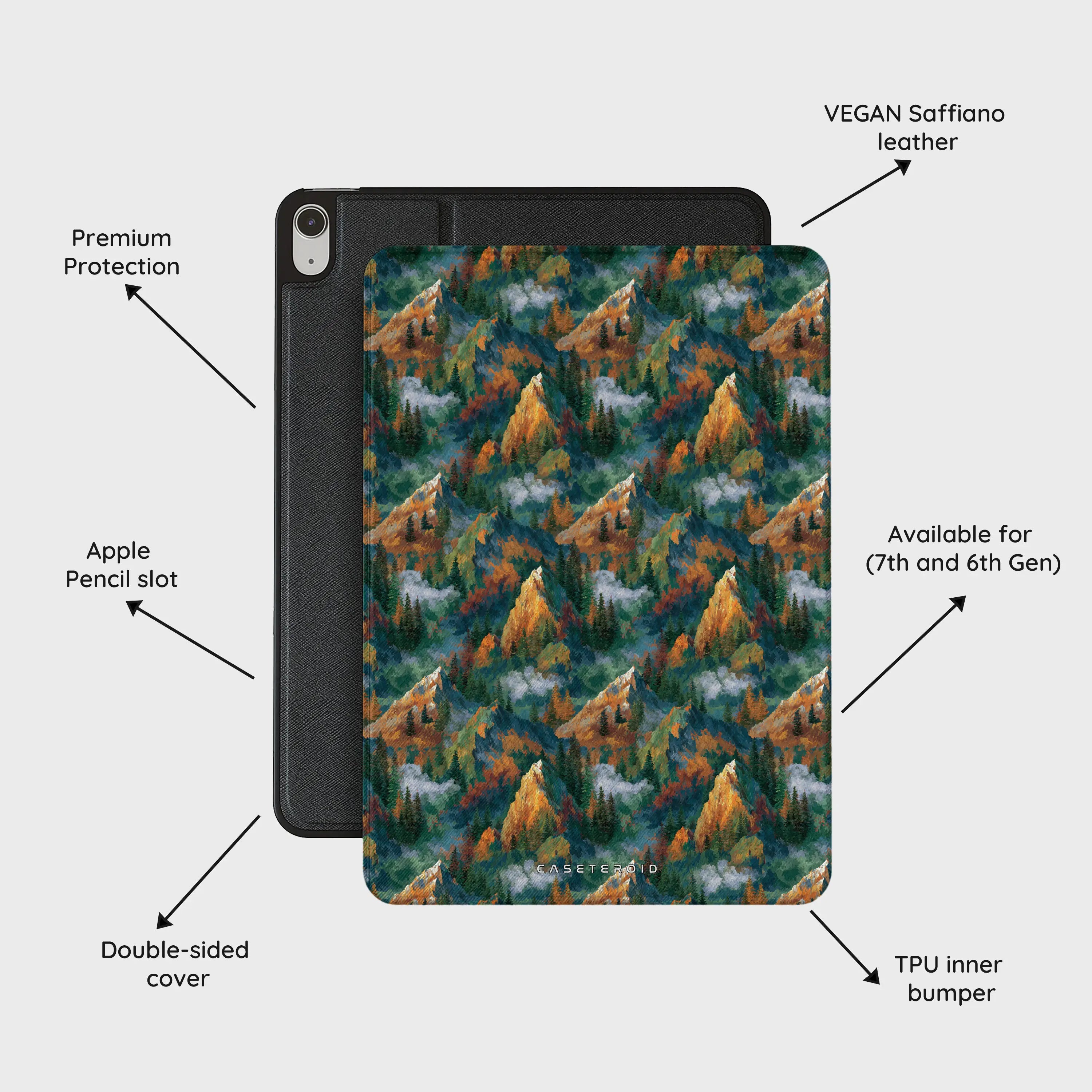 Wild Meridian - iPad Air 11 (7th/6th Gen) Case