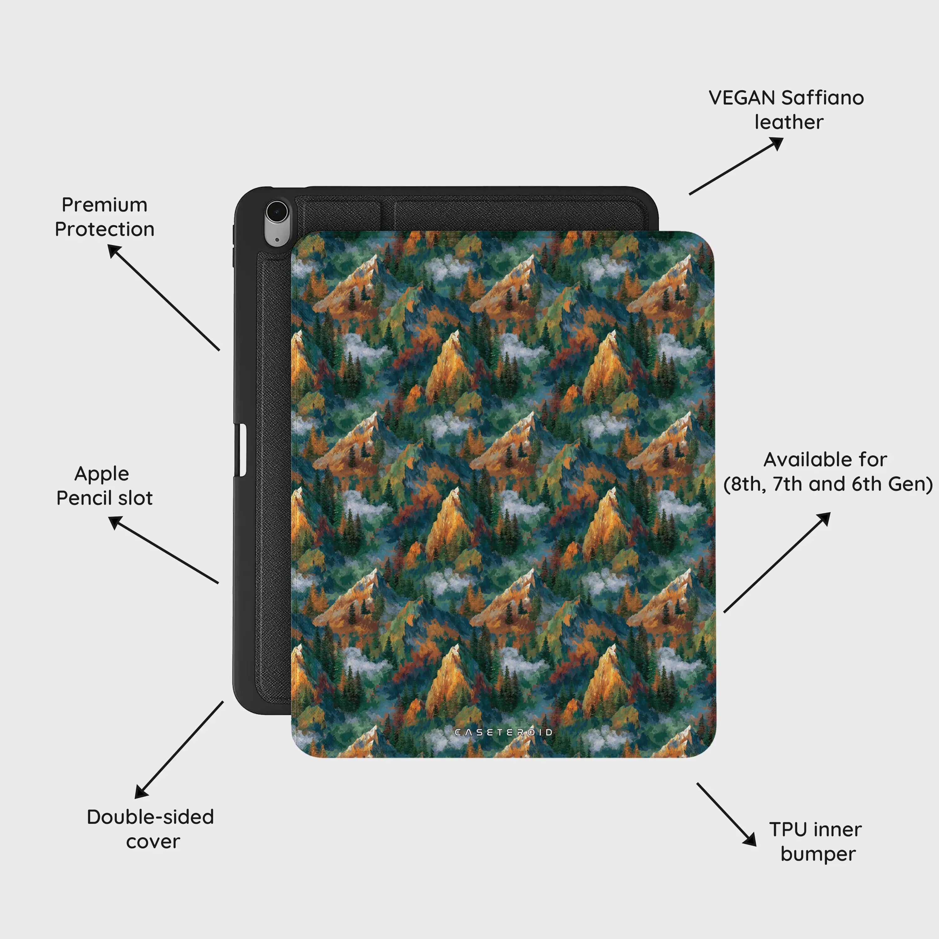 Wild Meridian - iPad Air 13 (8th/7th/6th Gen) Case