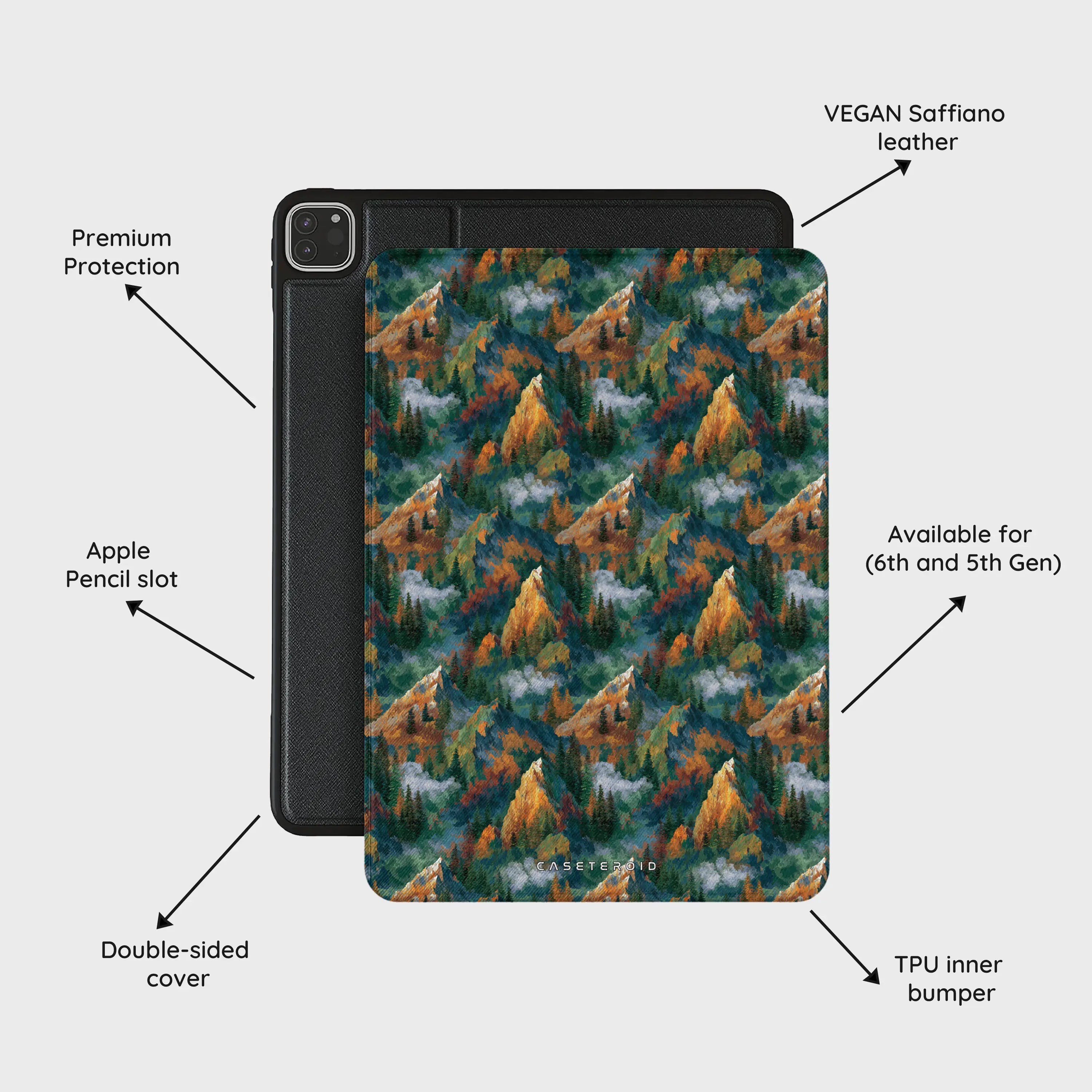 Wild Meridian - iPad Pro 12.9 (6th/5th Gen) Case