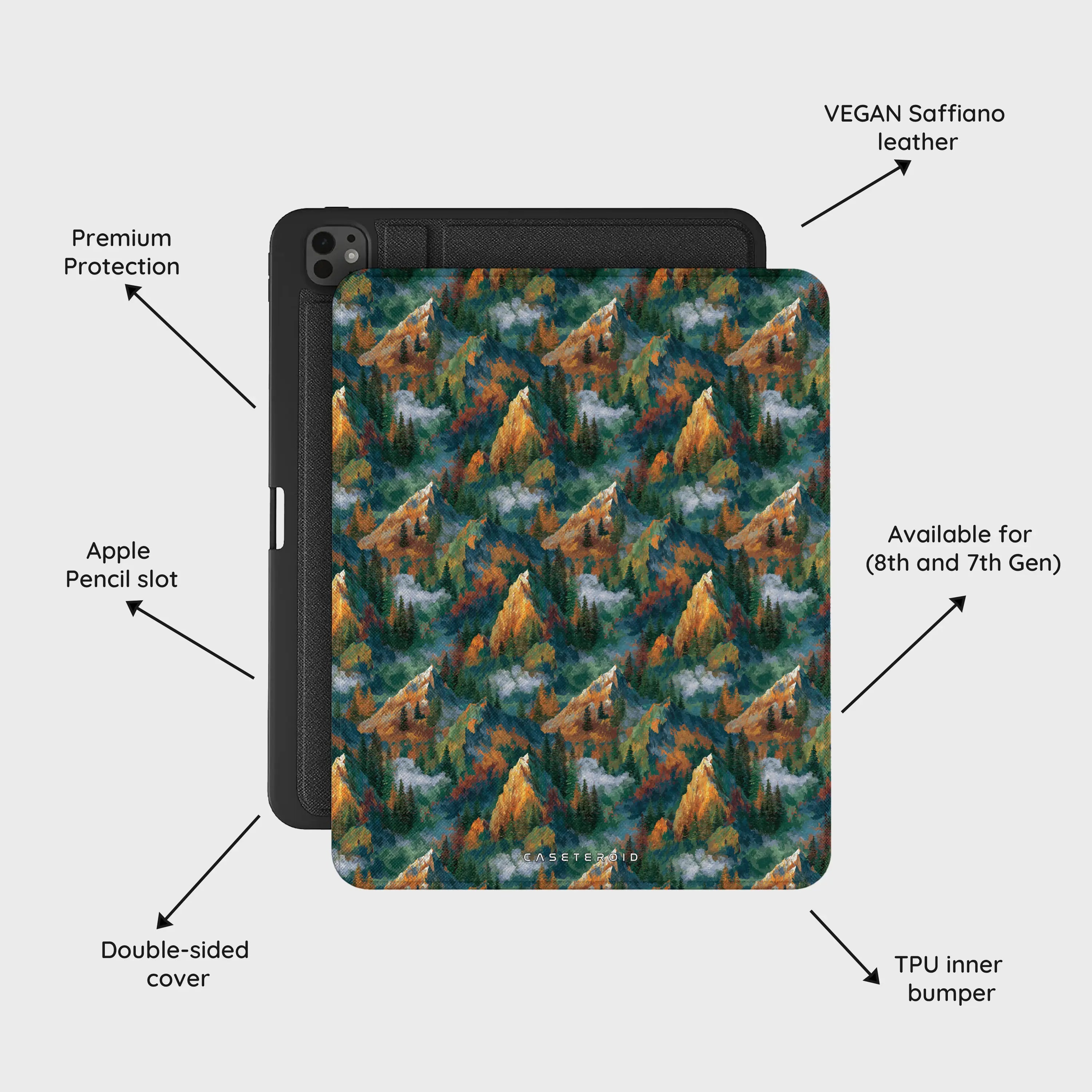 Wild Meridian - iPad Pro 13 (8th/7th Gen) Case