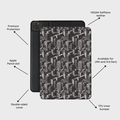 Metropolis Ink - iPad Pro 12.9 (4th/3rd Gen) Case