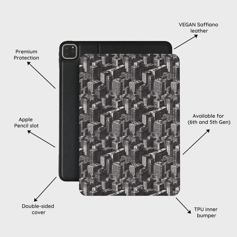 Metropolis Ink - iPad Pro 12.9 (6th/5th Gen) Case