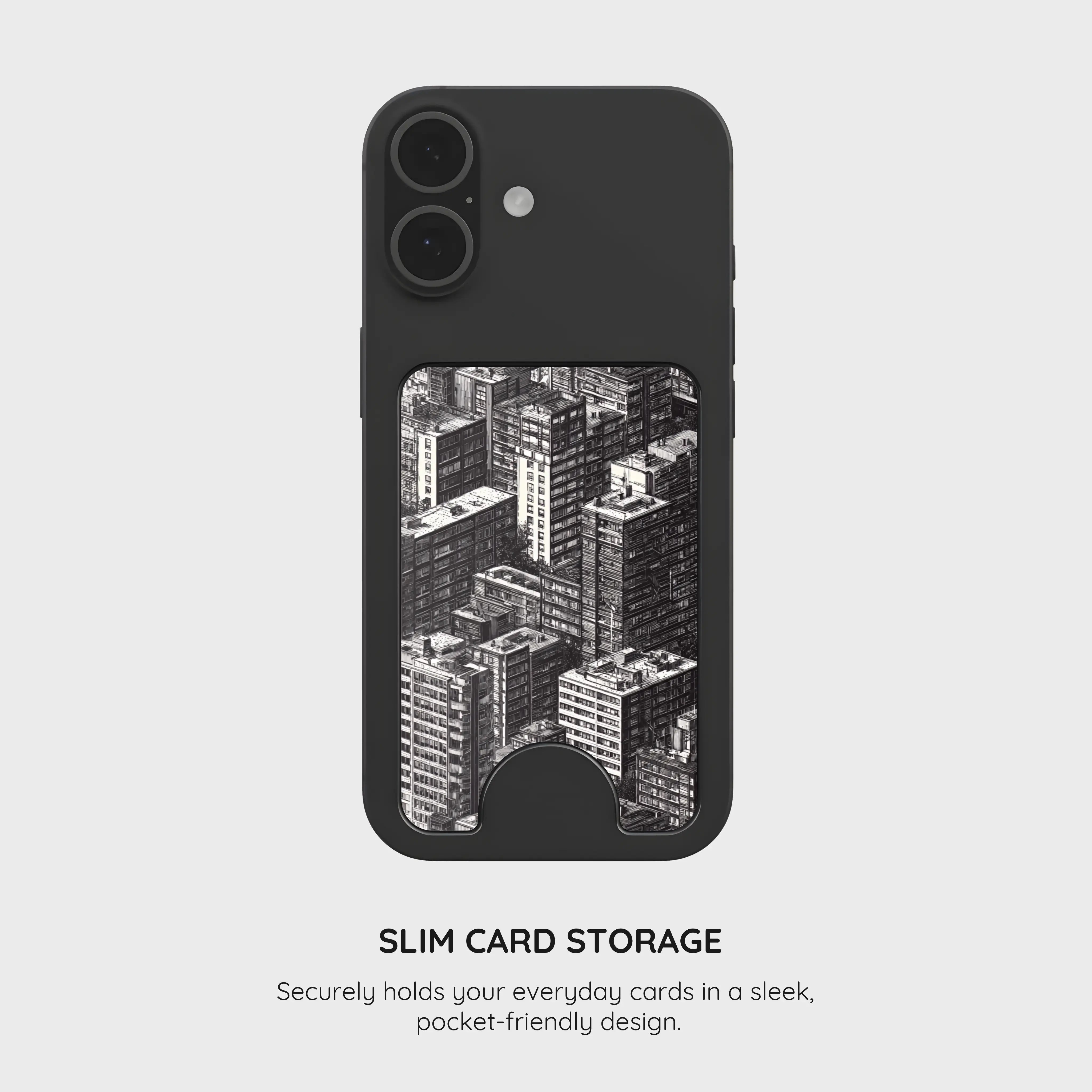 Metropolis Ink - Magnetic Wallet & Stand
