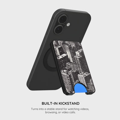 Metropolis Ink - Magnetic Wallet & Stand