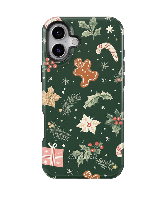 Gingerbread Dreams MagSafe Tough Case for iPhone 16 Plus - CASETEROID