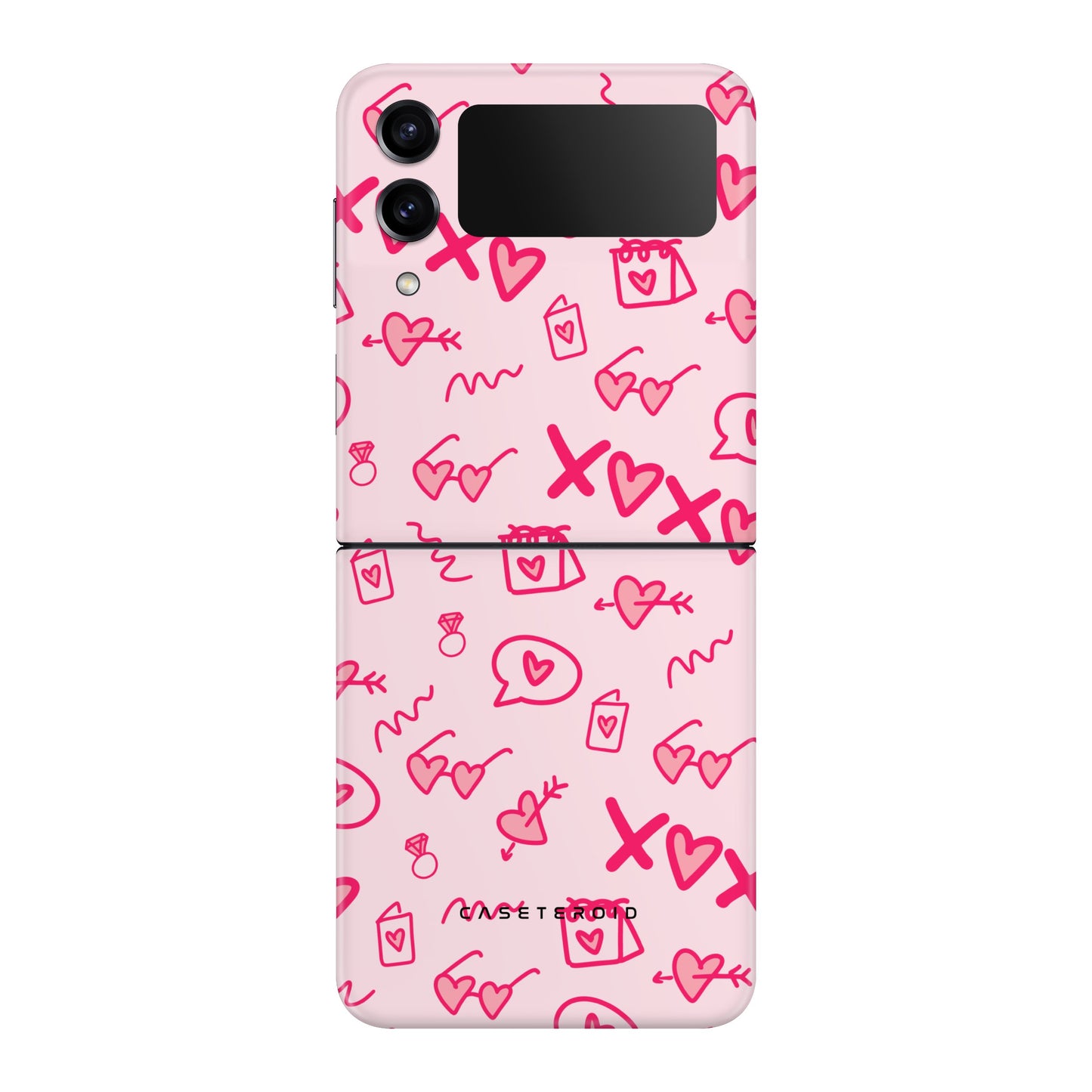 Glamour Bloom Tough Case for Samsung Galaxy Z Flip 3 - CASETEROID