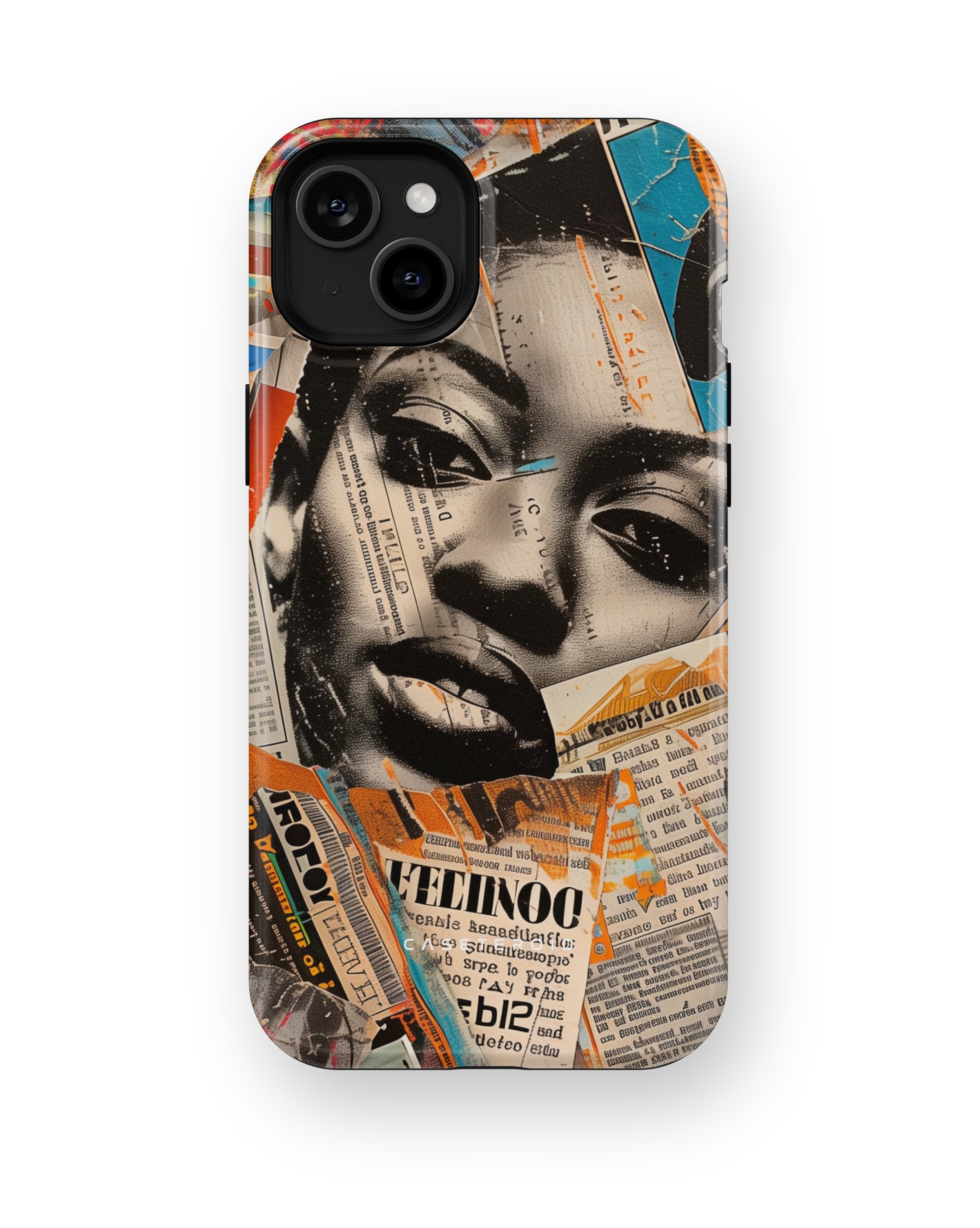 Global Gazette Montage - iPhone 15 Plus Case