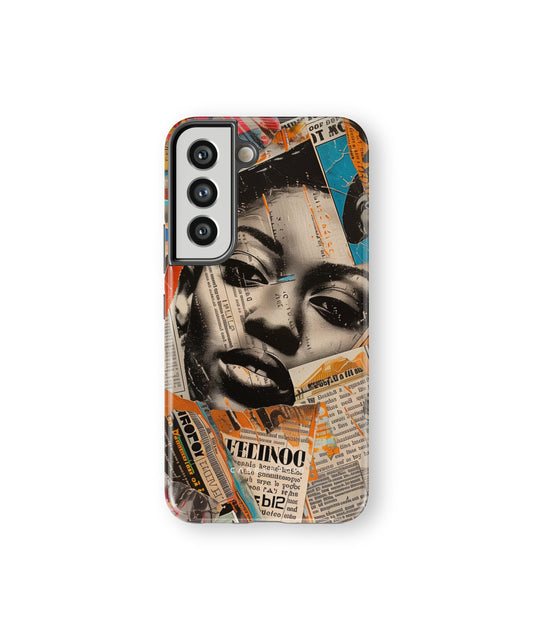 Global Gazette Montage Tough Case for Samsung Galaxy S22 - CASETEROID