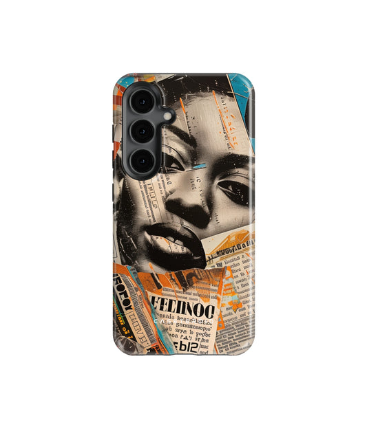 Global Gazette Montage Tough Case for Samsung Galaxy S24 - CASETEROID