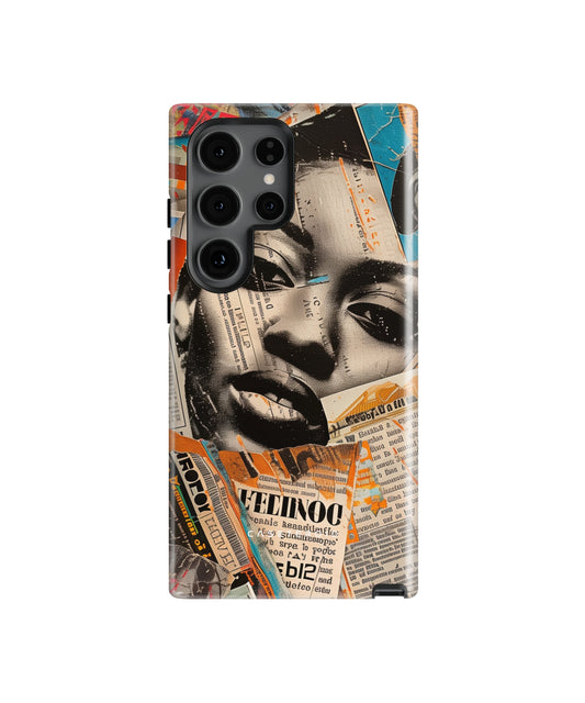 Global Gazette Montage Tough Case for Samsung Galaxy S24 Ultra - CASETEROID