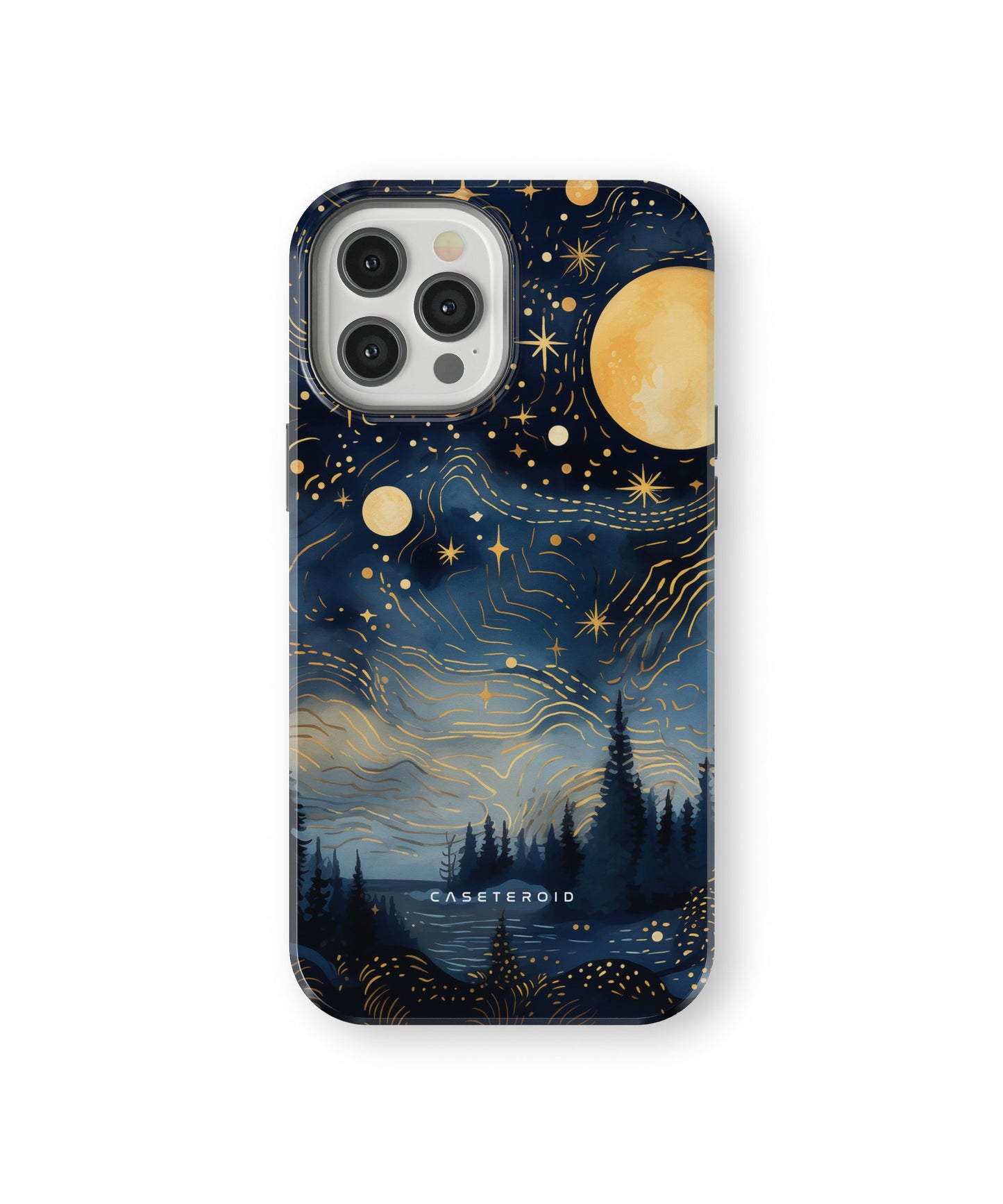 Golden Moonlit Grove MagSafe Tough Case for iPhone 12 Pro Max - CASETEROID