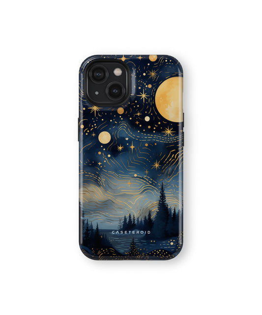 Golden Moonlit Grove MagSafe Tough Case for iPhone 14 - CASETEROID