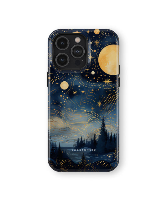 Golden Moonlit Grove MagSafe Tough Case for iPhone 14 Pro Max - CASETEROID