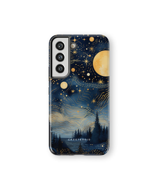 Golden Moonlit Grove Tough Case for Samsung Galaxy S22 - CASETEROID