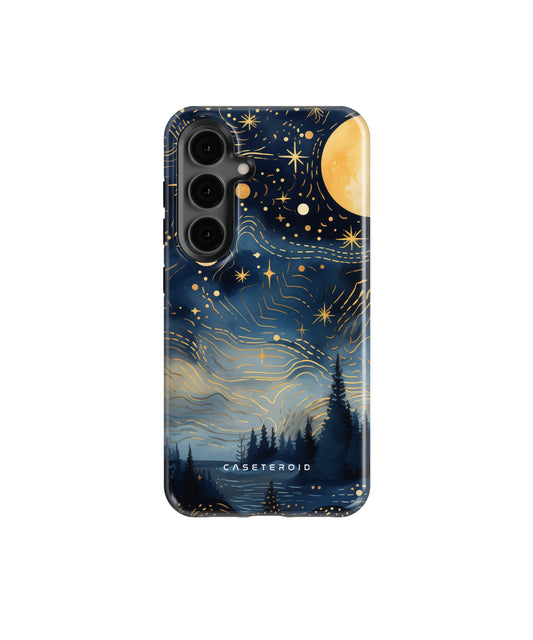 Golden Moonlit Grove Tough Case for Samsung Galaxy S24 - CASETEROID