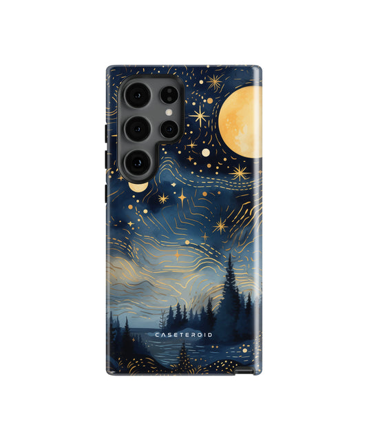 Golden Moonlit Grove Tough Case for Samsung Galaxy S24 Ultra - CASETEROID