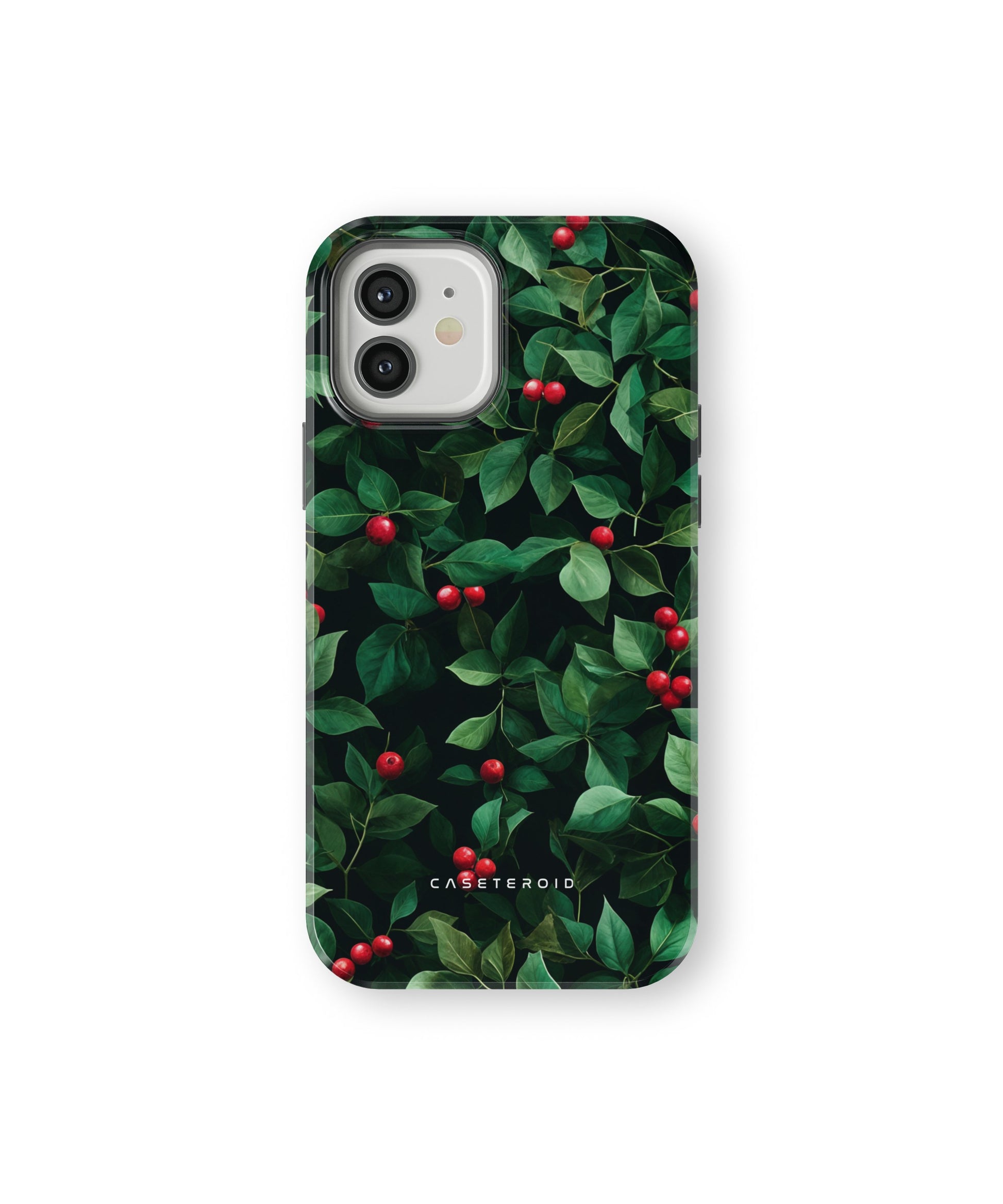 Holly Leaves MagSafe Tough Case for iPhone 12 - CASETEROID