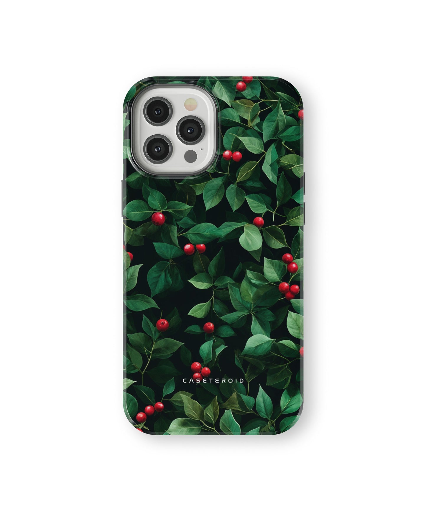 Holly Leaves MagSafe Tough Case for iPhone 12 Pro Max - CASETEROID