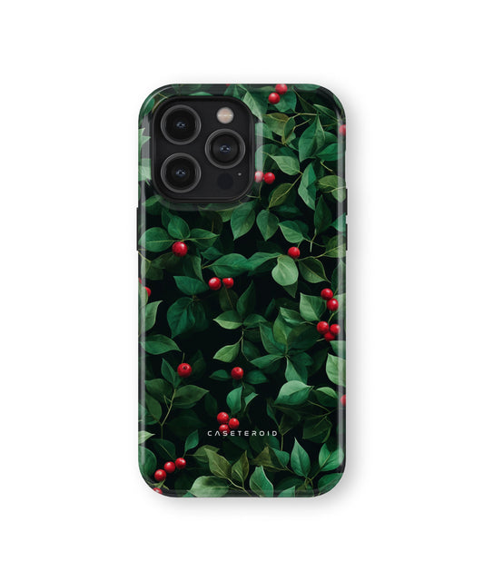 Holly Leaves MagSafe Tough Case for iPhone 13 Pro Max - CASETEROID