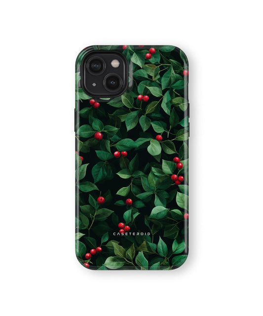 Holly Leaves MagSafe Tough Case for iPhone 14 Plus - CASETEROID