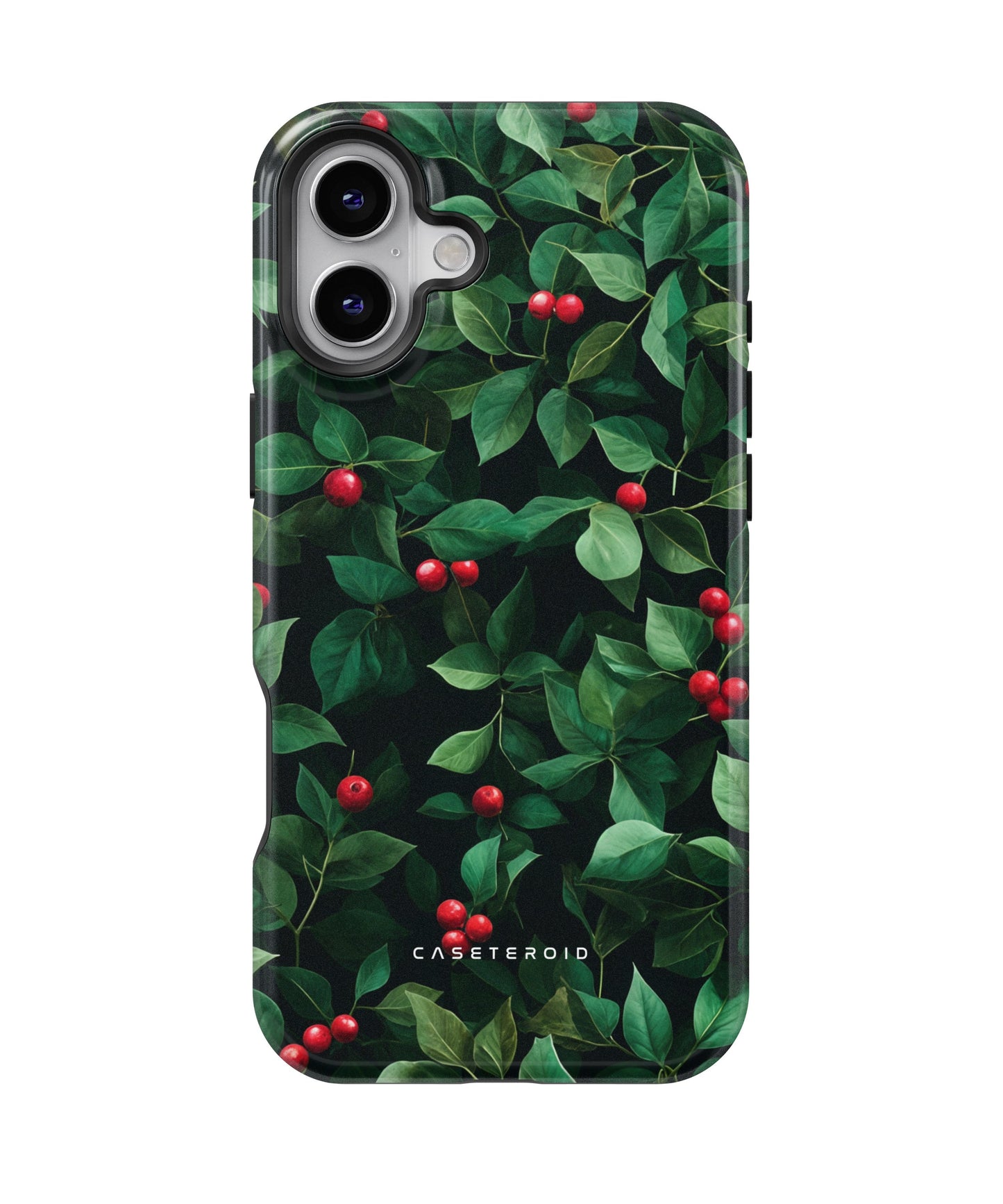 Holly Leaves MagSafe Tough Case for iPhone 16 Plus - CASETEROID