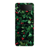 Holly Leaves MagSafe Tough Case for Samsung Galaxy Z Flip 4 - CASETEROID