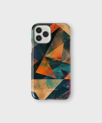 iPhone Tough Case - Angular Nexus Abstract - CASETEROID