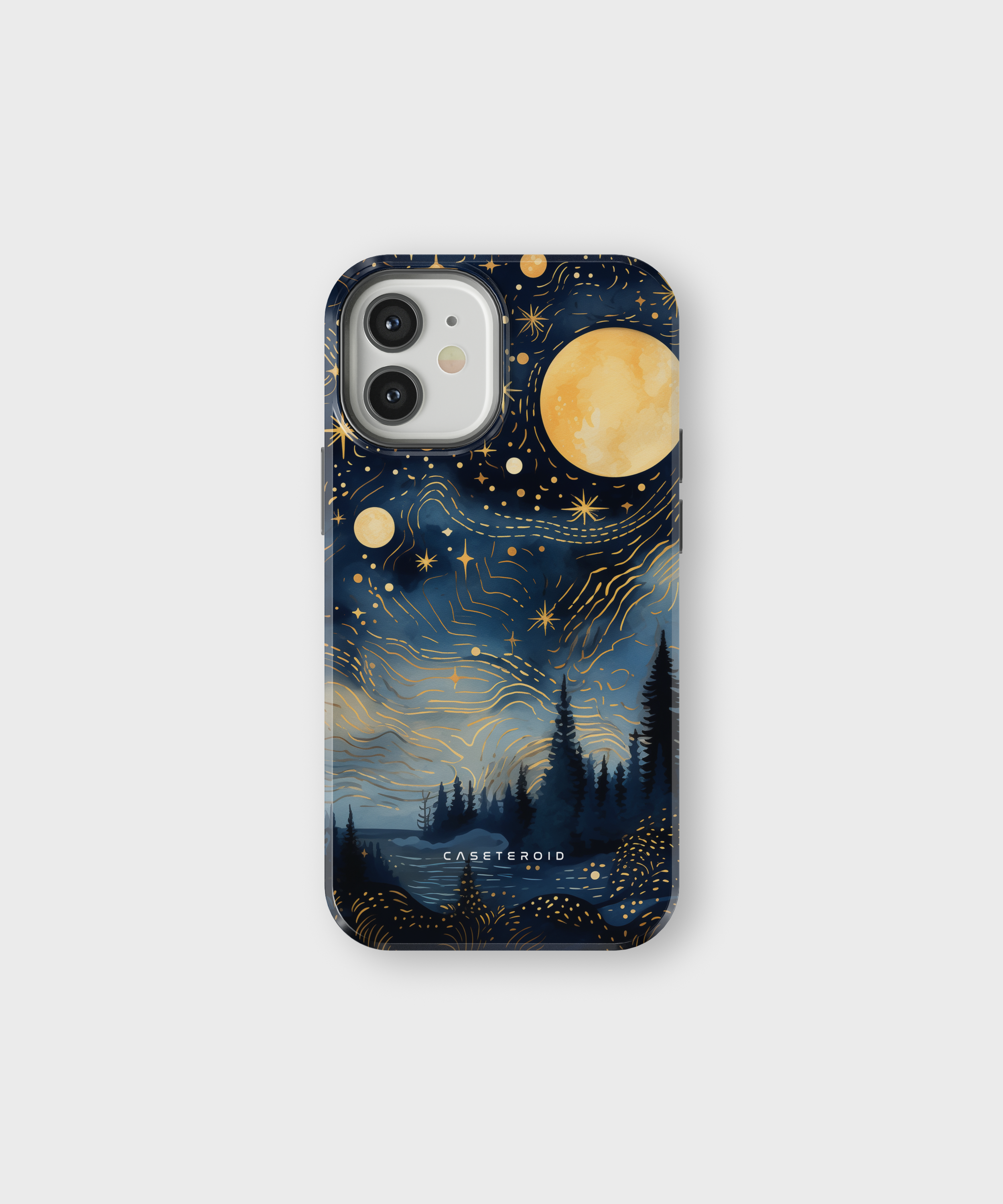 iPhone Tough Case - Golden Moonlit Grove - CASETEROID