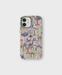 iPhone Tough Case - Stamps - CASETEROID