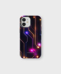 iPhone Tough Case with MagSafe - Glitch Glow