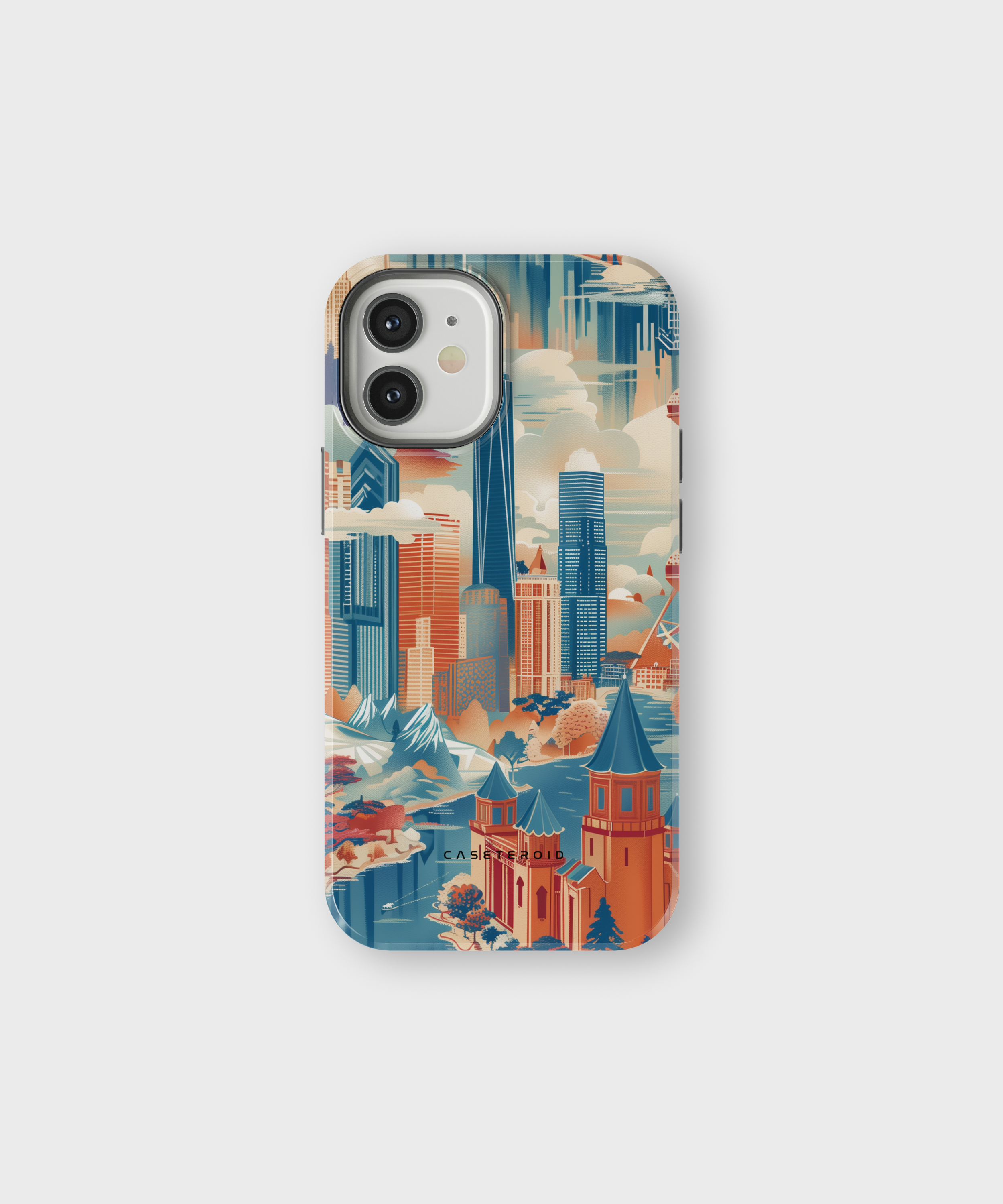 iPhone Tough Case with MagSafe - Dreamscape Skylines - CASETEROID