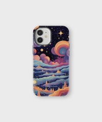 iPhone Tough Case with MagSafe - Nebula Serenade - CASETEROID