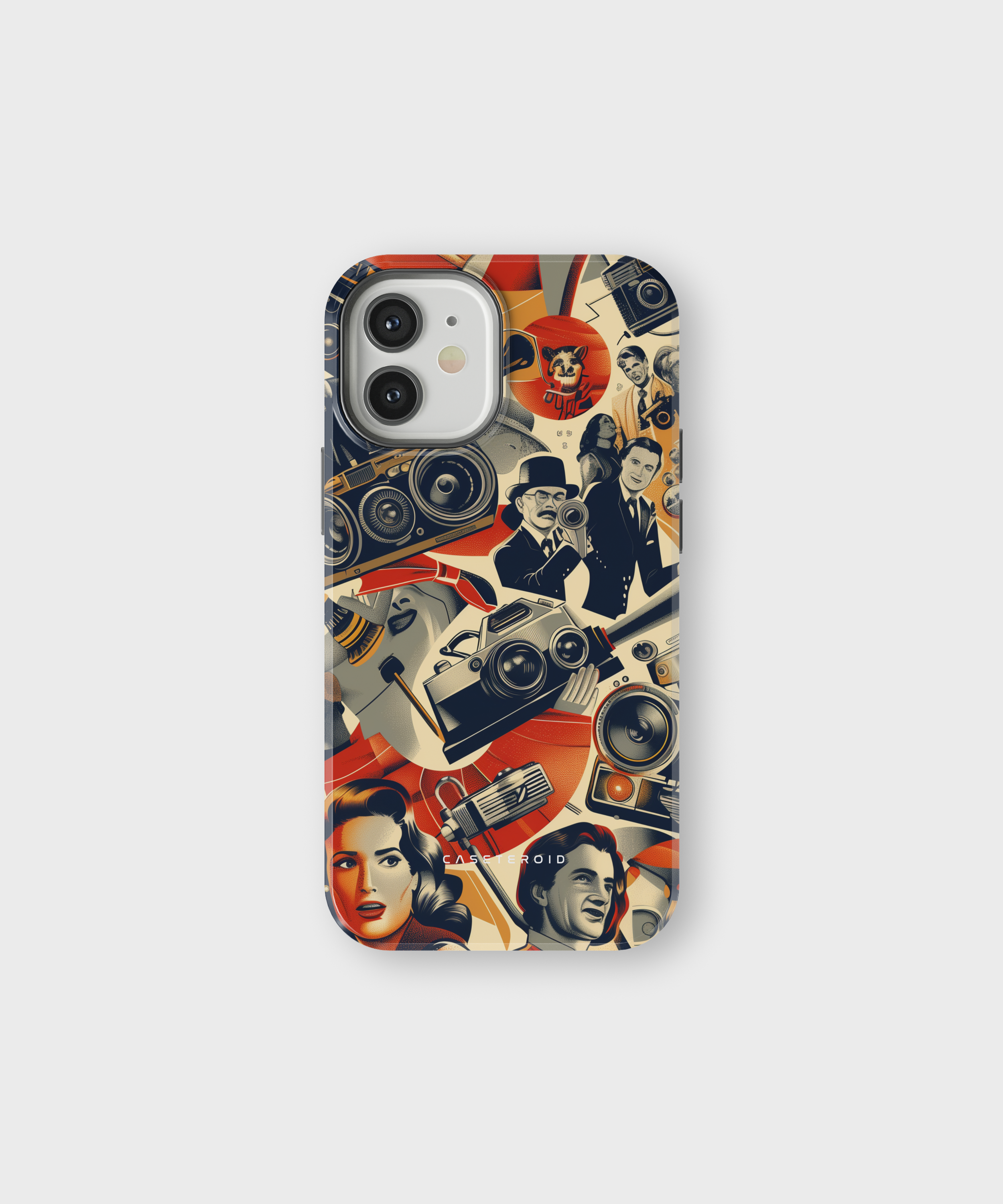 iPhone Tough Case - Silver Screen Memories - CASETEROID