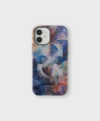 iPhone Tough Case with MagSafe - Surreal Geometries Odyssey - CASETEROID