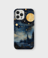 iPhone Tough Case - Golden Moonlit Grove - CASETEROID