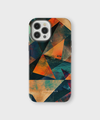 iPhone Tough Case - Angular Nexus Abstract - CASETEROID