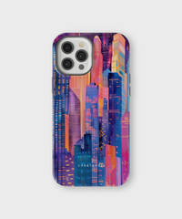 iPhone Tough Case - Cityscape Luminescence - CASETEROID