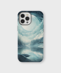 iPhone Tough Case with MagSafe - Moonlit Enchanted Oasis - CASETEROID