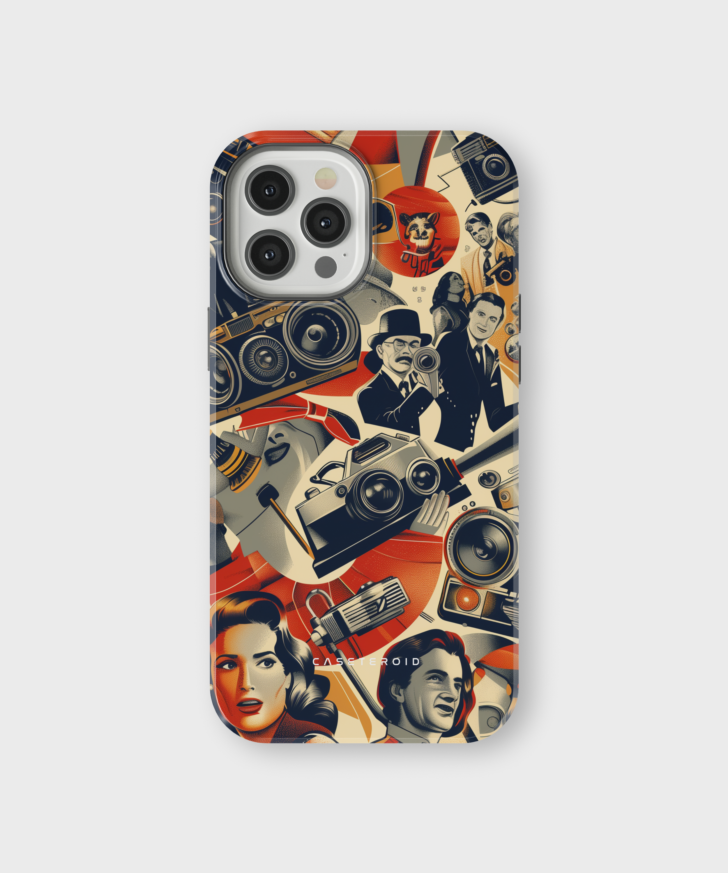 iPhone Tough Case - Silver Screen Memories - CASETEROID