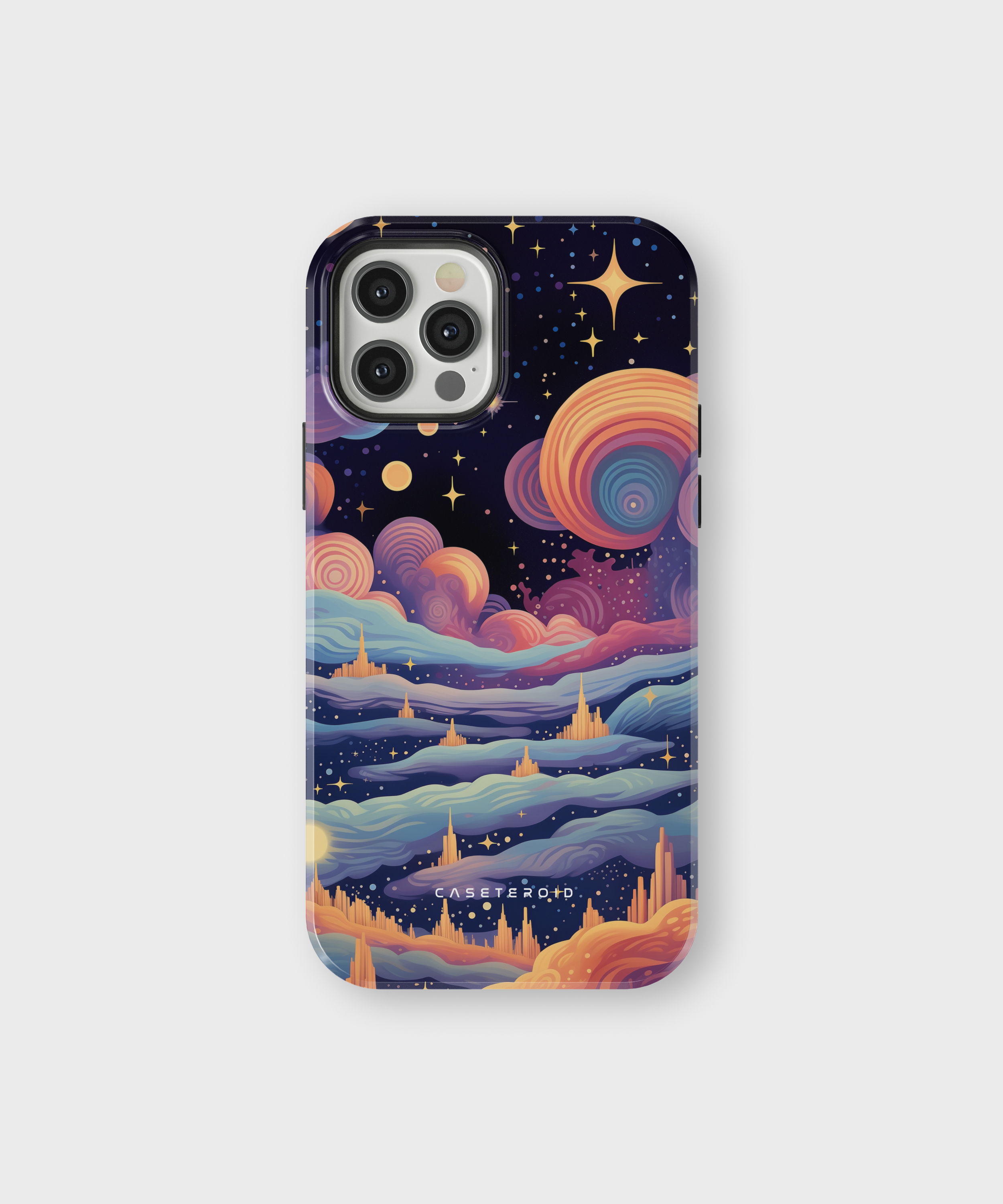 iPhone Tough Case with MagSafe - Nebula Serenade - CASETEROID