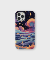 iPhone Tough Case with MagSafe - Nebula Serenade - CASETEROID