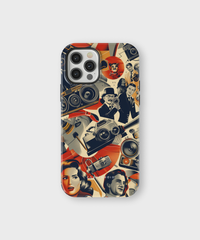 iPhone Tough Case - Silver Screen Memories - CASETEROID