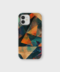 iPhone Tough Case - Angular Nexus Abstract - CASETEROID