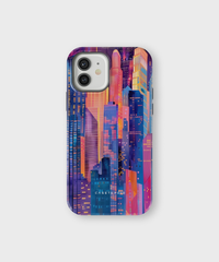 iPhone Tough Case - Cityscape Luminescence - CASETEROID