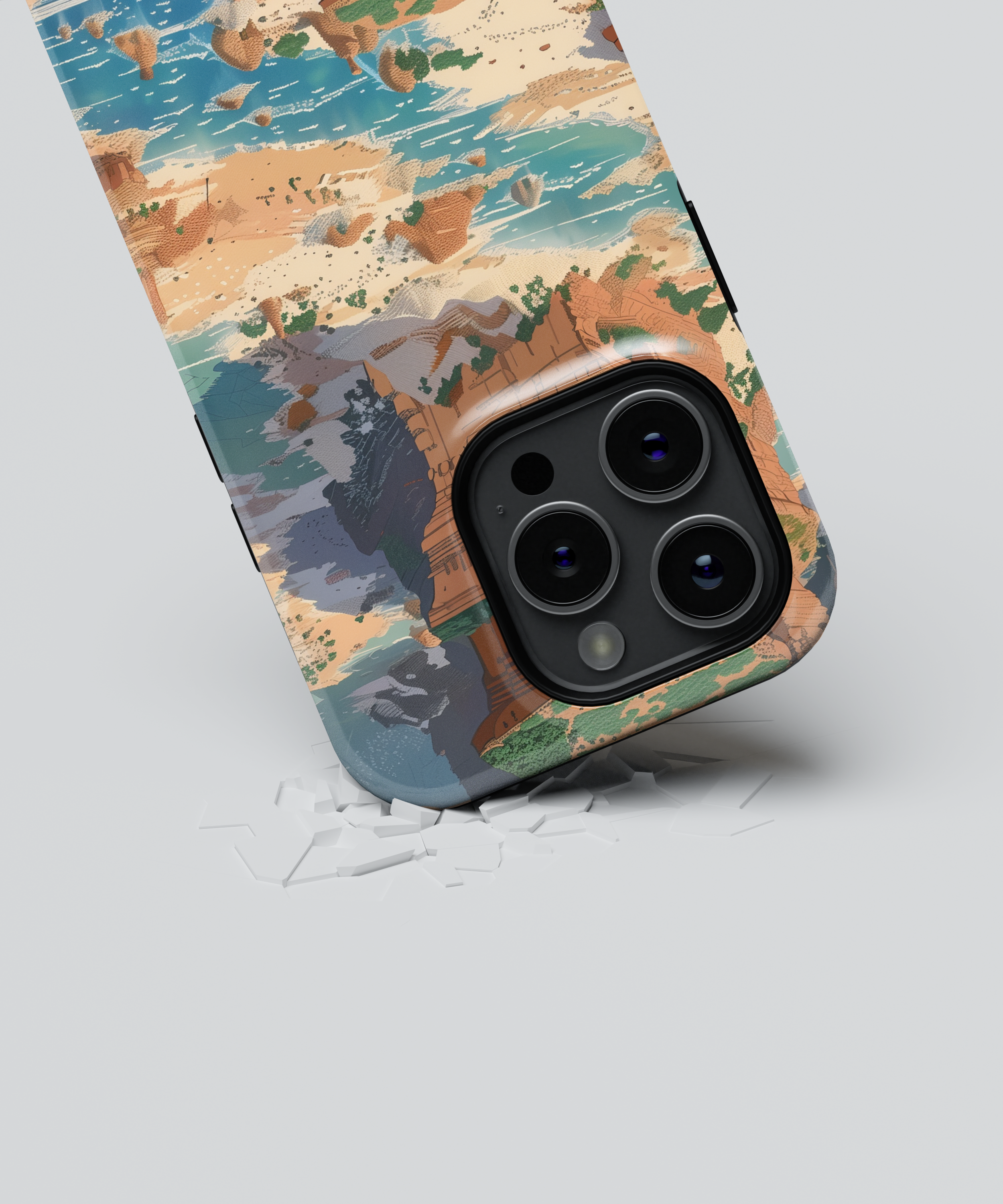 iPhone Tough Case - Boundless Sandbox Realm - CASETEROID